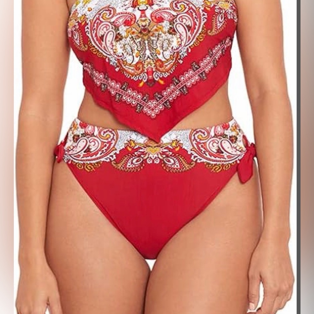 Skinny Dippers Conch Flash High Leg Cheeky Booty Swim Bottom Separate